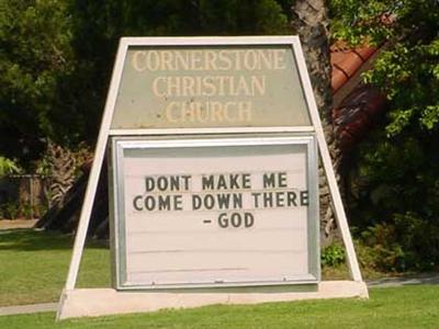 church sign sayings