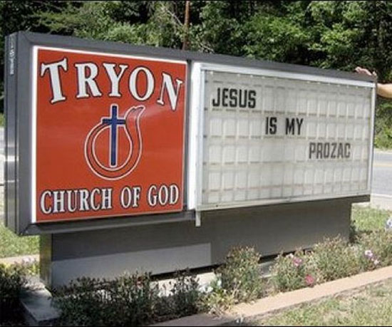 church sign sayings