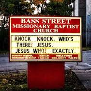 church sign sayings