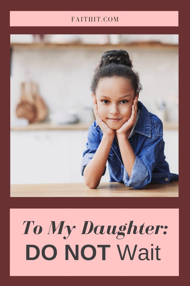 to my daughter