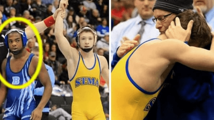 This Guy Lost the State Title—That’s When He Sees His Opponent’s Dad in the Stands