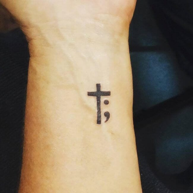 If You See Somebody With a Semicolon Tattoo, Here's the Real Meaning Behind  It