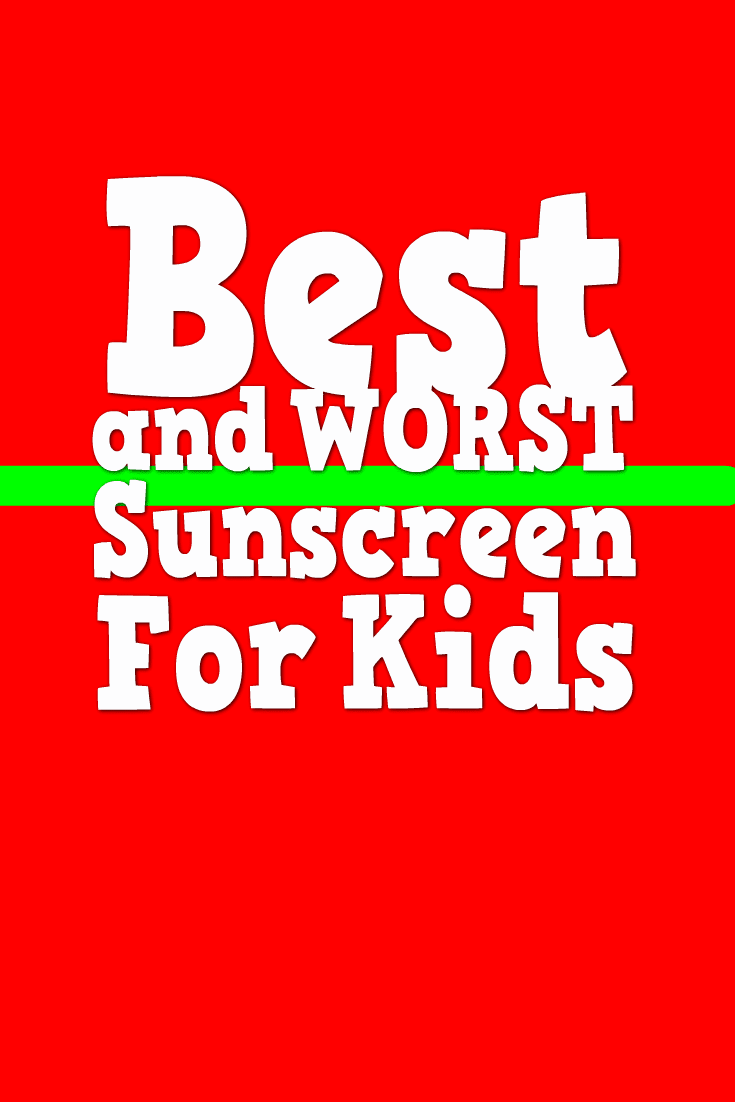 best sunscreens for kids