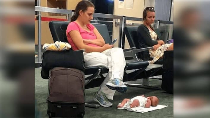 The Truth Behind the Viral Photo That Had Everyone Judging This Exhausted Mom
