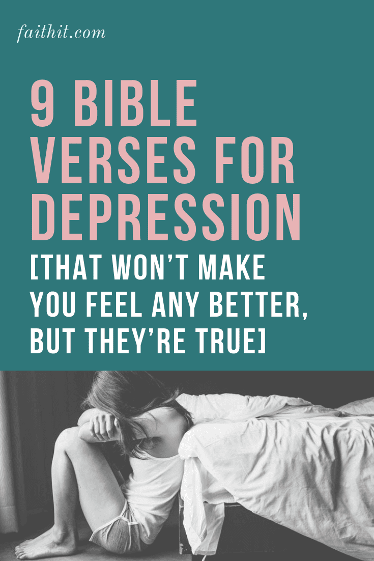 Bible verses for depression