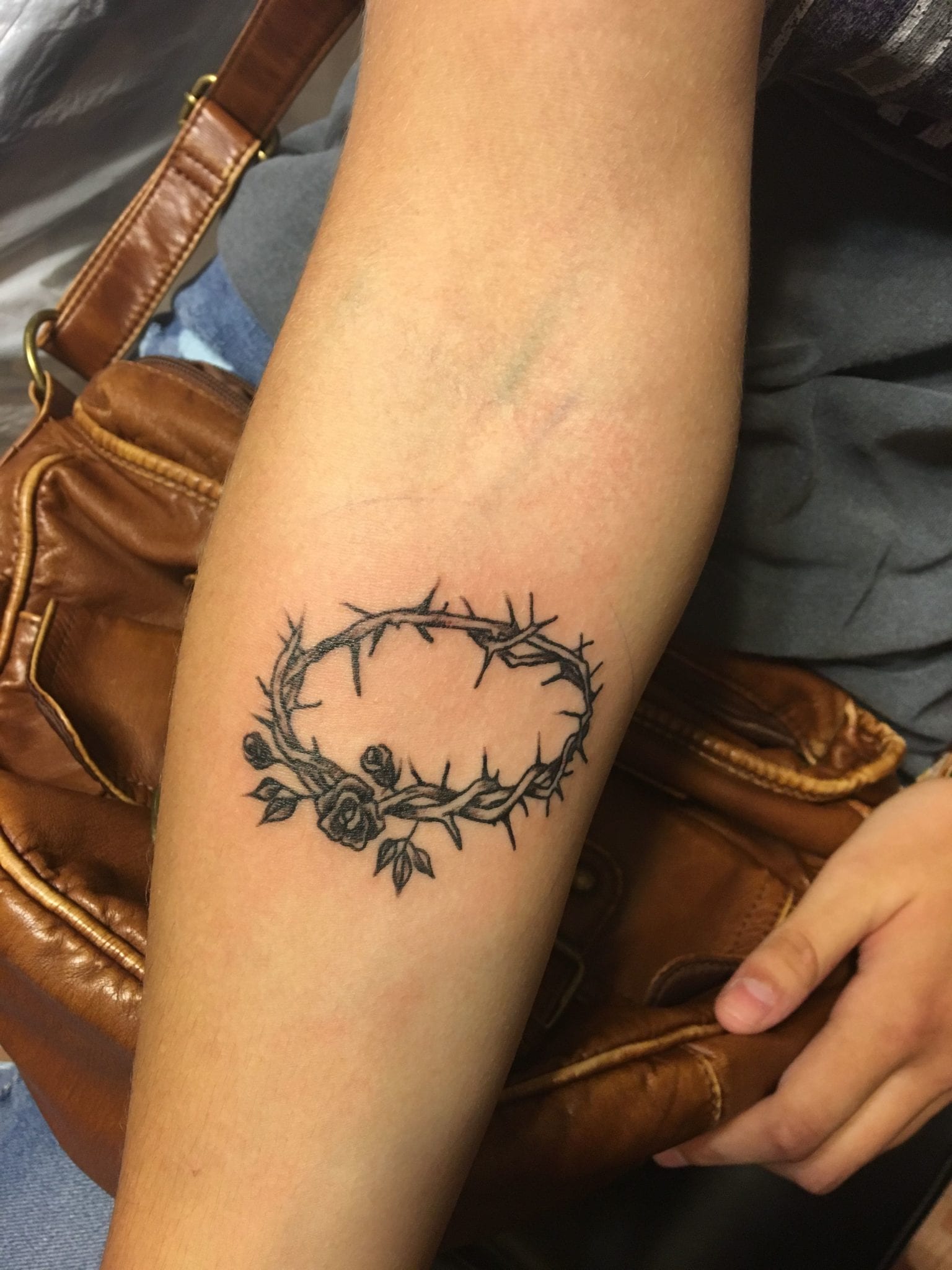 crown of thorns tattoo 1