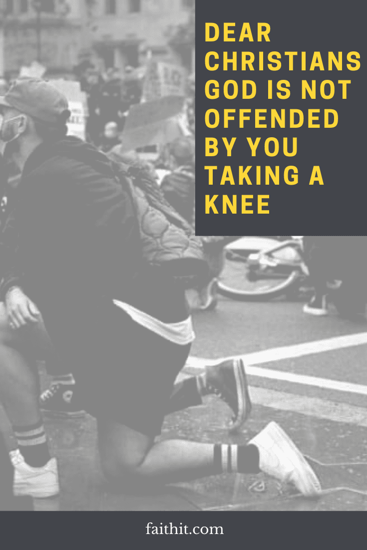 taking a knee