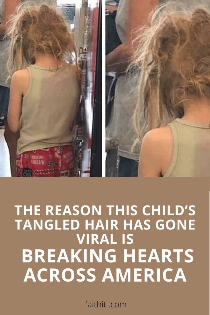 The Reason This Child's Tangled Hair Has Gone Viral Is Breaking Hearts  Across America