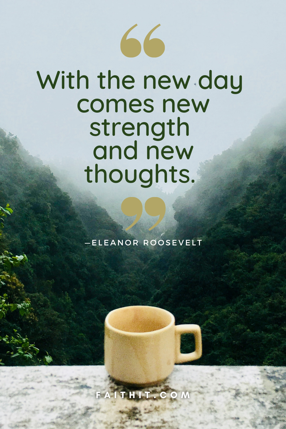 good morning quotes Eleanor Roosevelt