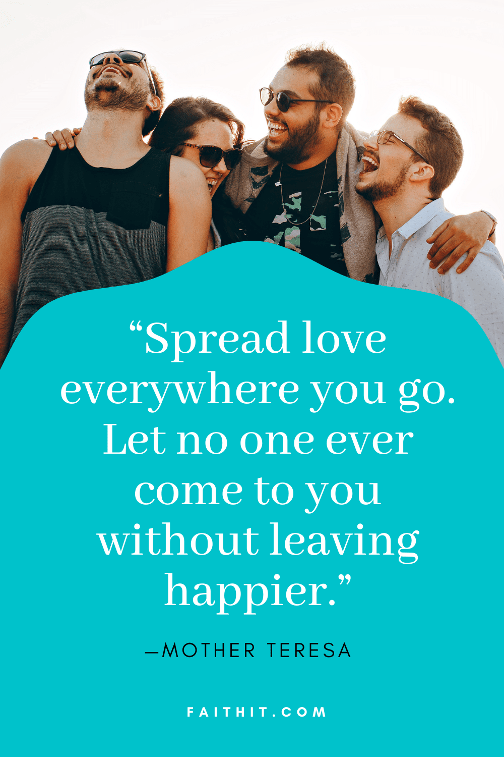 Spread Love Mother Teresa Quote