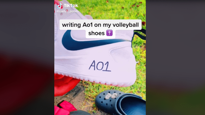 A01 writing shoes