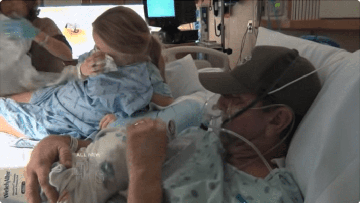 Mother Delivers Baby 2 Weeks Early for Her Dying Husband