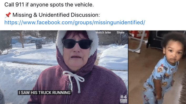 Amber Alert for 1-Year-Old Boy Prompts a Vigilant Grandmother Into Action