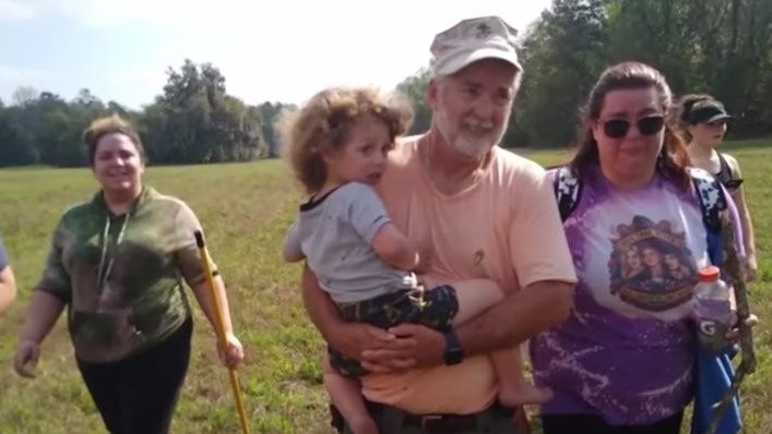 Heroic Retired Marine Miraculously Finds Missing Toddler in Dense Woods