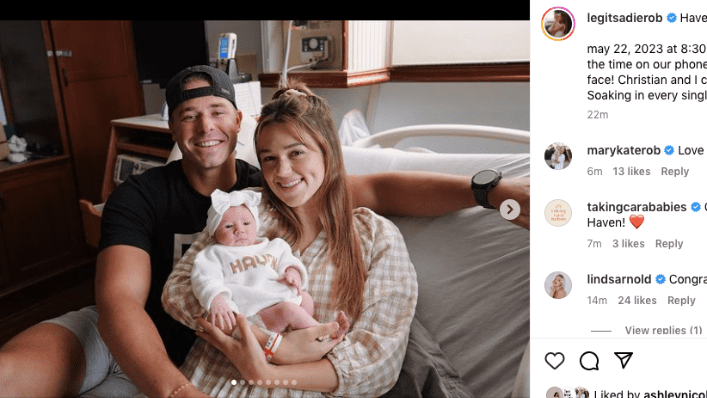 Sadie Robertson Huff Welcomes Baby No. 2 With Husband Christian Huff