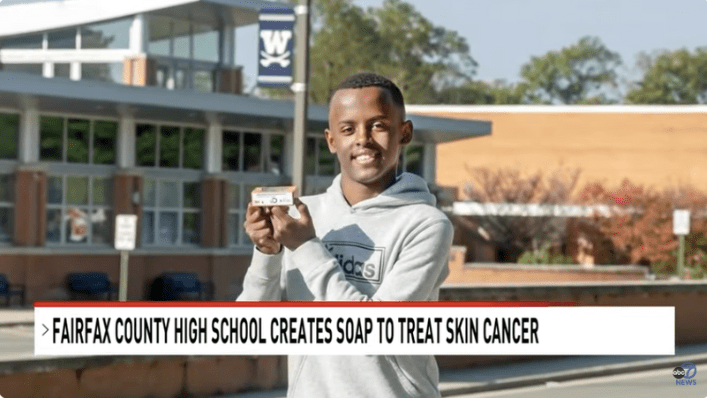 9th Grader Invents Incredible Cancer-Fighting Bar of Soap