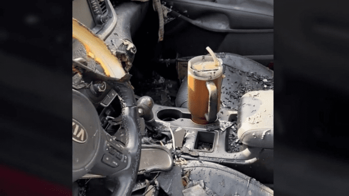 A Stanley Thermos Survived a Car Fire – The Company Responded by Replacing More than Just the Mug