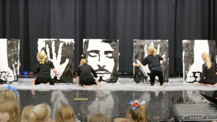 They Weren’t Allowed to Paint Jesus at a Public School, So These Kids Waited 3 Hours for a “Final Act” That Knocked the Audience Breathless